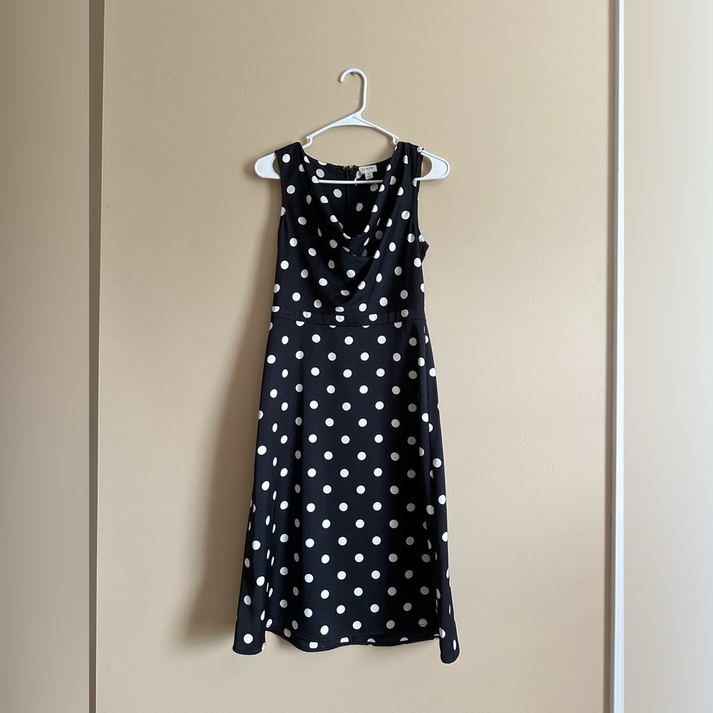 j crew polka dot dress
